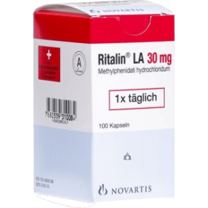 Ritalin LA 30-MG 100 capsules